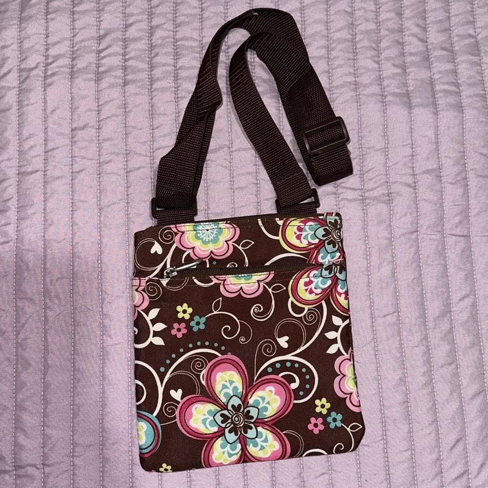 Bliss Floral Crossbody Bag